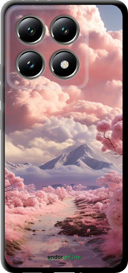 TPU чехол Розовые облака для Xiaomi 14T 5G - 5660b-3773 изображение 
