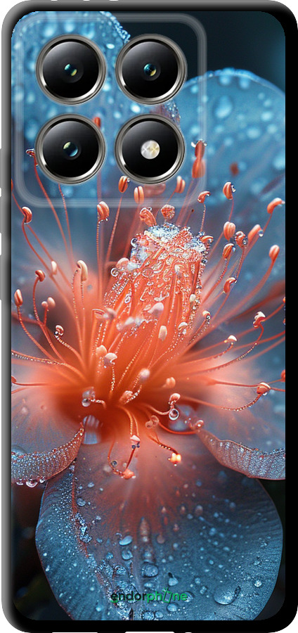TPU чехол Роса на цветке для Xiaomi 14T 5G - 6039b-3773 изображение 