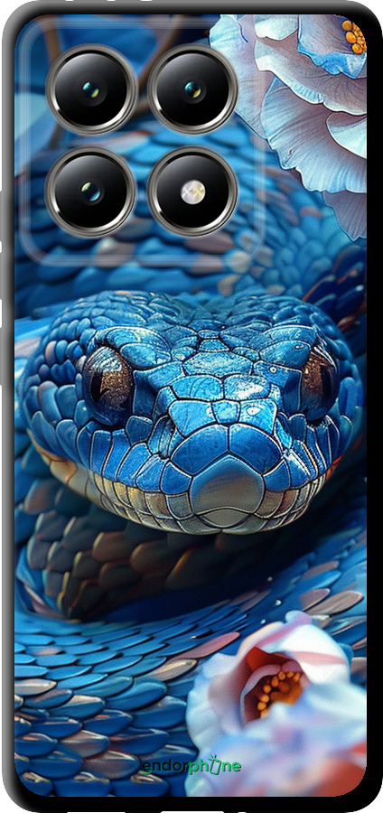 TPU чехол Blue Snake для Xiaomi 14T 5G - 6079b-3773 изображение 