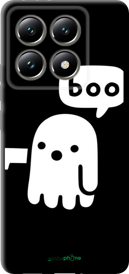 TPU чехол Привид Несхвалення для Xiaomi 14T 5G - 6431b-3773 изображение 