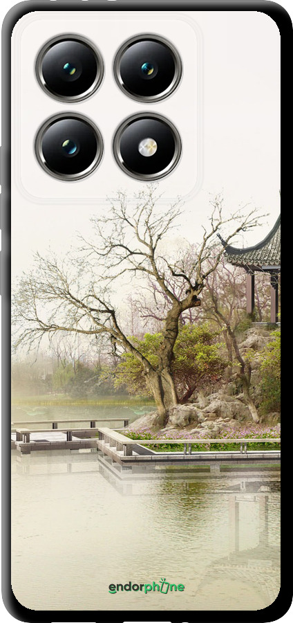 TPU чехол Японський пейзаж для Xiaomi 14T 5G - 776b-3773 изображение 
