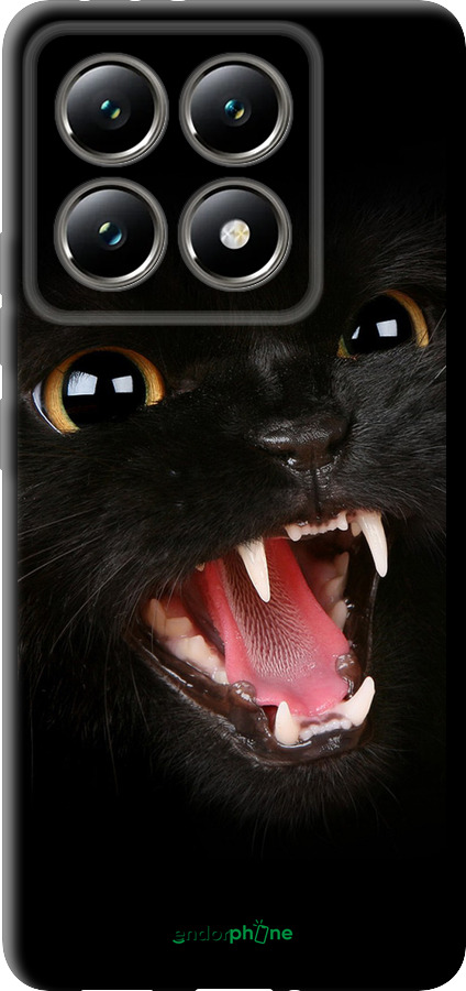 TPU чехол Чорна кішка для Xiaomi 14T 5G - 932b-3773 изображение 