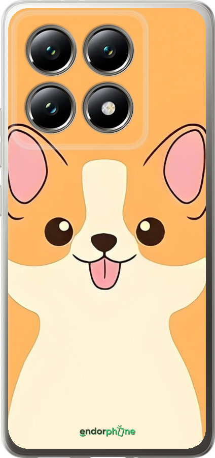 Силіконовий чехол Милый пес для Xiaomi 14T 5G - 6296u-3773 изображение 