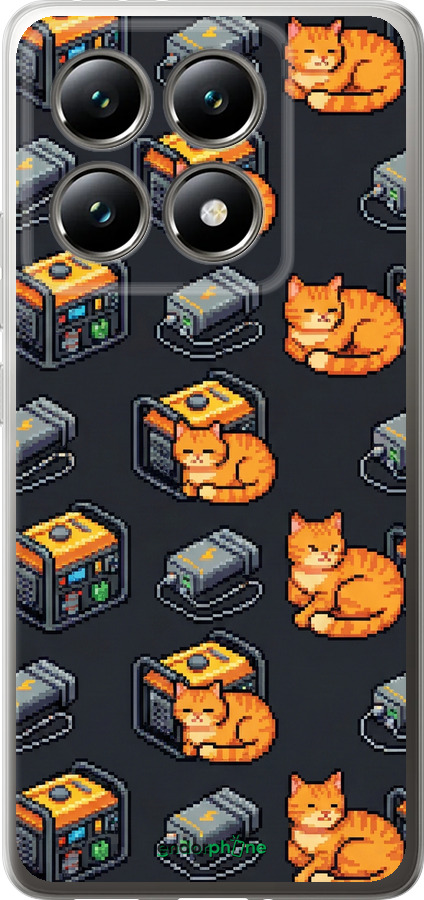 Силіконовий чехол Autonomous Zone для Xiaomi 14T 5G - 6771u-3773 изображение 