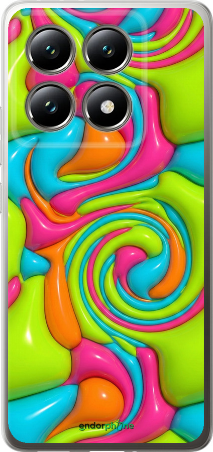 Силиконовый чехол Y2K Jelly Dream для Xiaomi 14T 5G - 6780u-3773 изображение 