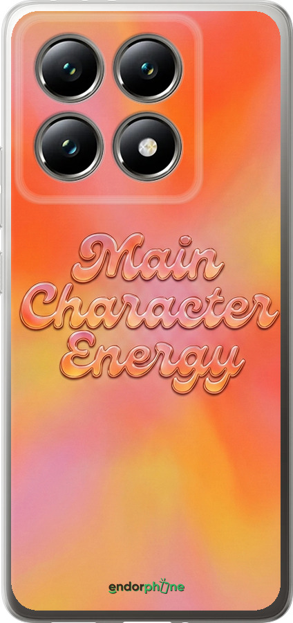 Силиконовый чехол Aura Gradient Main Character Energy Aesthetic Y2K для Xiaomi 14T 5G - 6783u-3773 изображение 