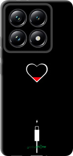 TPU чехол Подзарядка сердца для Xiaomi 14T Pro - 4274b-3806 изображение 
