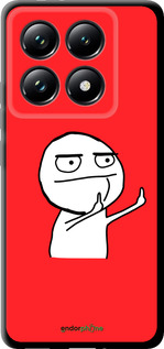 TPU чехол Мем для Xiaomi 14T Pro - 4578b-3806 изображение 
