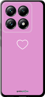 TPU чехол Сердце 2 для Xiaomi 14T Pro - 4863b-3806 изображение 