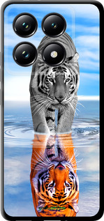 TPU чехол Тигр для Xiaomi 14T Pro - 6016b-3806 изображение 