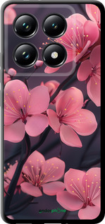 TPU чехол 'Пурпурная сакура' для Xiaomi 14T Pro изображение 4