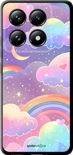 TPU чехол Облака и радуга для Xiaomi 14T Pro - 6312b-3806 изображение 