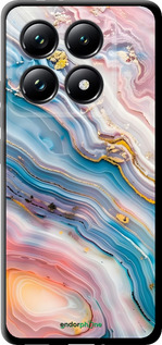 TPU чехол Мрамор красивый для Xiaomi 14T Pro - 6376b-3806 изображение 