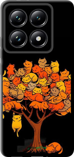 TPU чехол Дерево и котики для Xiaomi 14T Pro - 6516b-3806 изображение 