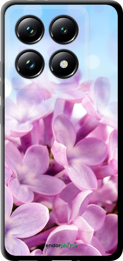 TPU чехол Сирень для Xiaomi 14T Pro - 527b-3806 изображение 