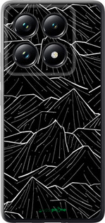 Силиконовый чехол С изображением Темных гор для Xiaomi 14T Pro - 6489u-3806 изображение 