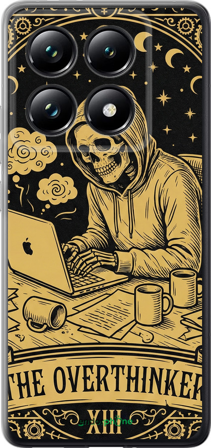 Силіконовий чехол The Overthinker для Xiaomi 14T Pro - 6774u-3806 изображение 