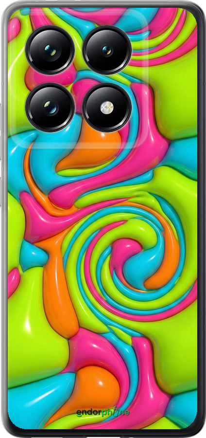 Силиконовый чехол Y2K Jelly Dream для Xiaomi 14T Pro - 6780u-3806 изображение 