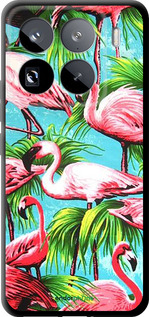 TPU чехол Tropical background для Xiaomi 15 Pro - 4016b-3879 изображение 