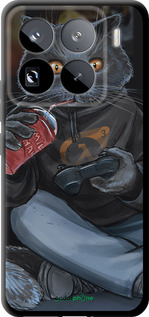 TPU чехол gamer cat для Xiaomi 15 Pro - 4140b-3879 изображение 