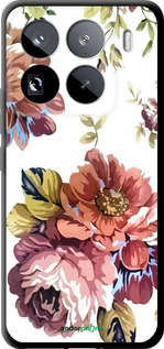 TPU чехол Vintage flowers для Xiaomi 15 Pro - 4333b-3879 изображение 