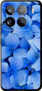 TPU чехол Сині квіти для Xiaomi 15 Pro - 526b-3879 изображение 