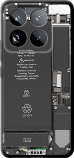 TPU чехол Детали смартфона для Xiaomi 15 Pro - 5487b-3879 изображение 