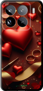 TPU чехол Сердечки v3 для Xiaomi 15 Pro - 5833b-3879 изображение 