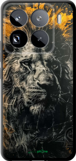 TPU чехол Лев в золотых красках для Xiaomi 15 Pro - 6155b-3879 изображение 