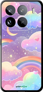 TPU чехол Облака и радуга для Xiaomi 15 Pro - 6312b-3879 изображение 