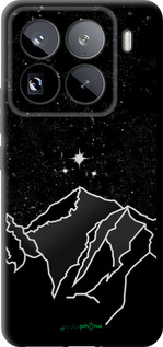 TPU чехол Мінімалістичний гірський краєвид для Xiaomi 15 Pro - 6438b-3879 изображение 