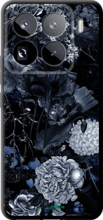 TPU чехол Абстрактный цветочный рисунок в синих тонах для Xiaomi 15 Pro - 6539b-3879 изображение 