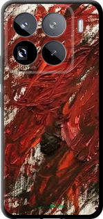 TPU чехол Абстрактная композиция в красных тонах для Xiaomi 15 Pro - 6541b-3879 изображение 