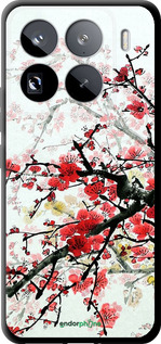 TPU чехол Цветущий куст для Xiaomi 15 Pro - 831b-3879 изображение 