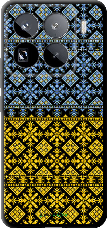 TPU чехол Жовто-блакитна вишиванка для Xiaomi 15 Pro - 1169b-3879 изображение 