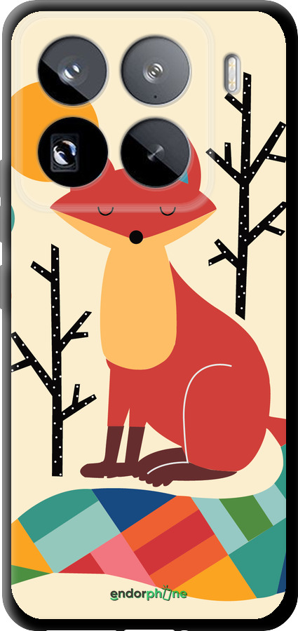 TPU чехол Rainbow fox для Xiaomi 15 Pro - 4010b-3879 изображение 