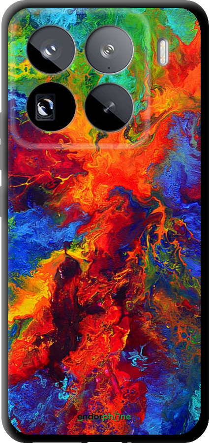 TPU чехол Акварель на холсте для Xiaomi 15 Pro - 4150b-3879 изображение 
