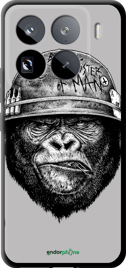 TPU чехол military monkey для Xiaomi 15 Pro - 4177b-3879 изображение 