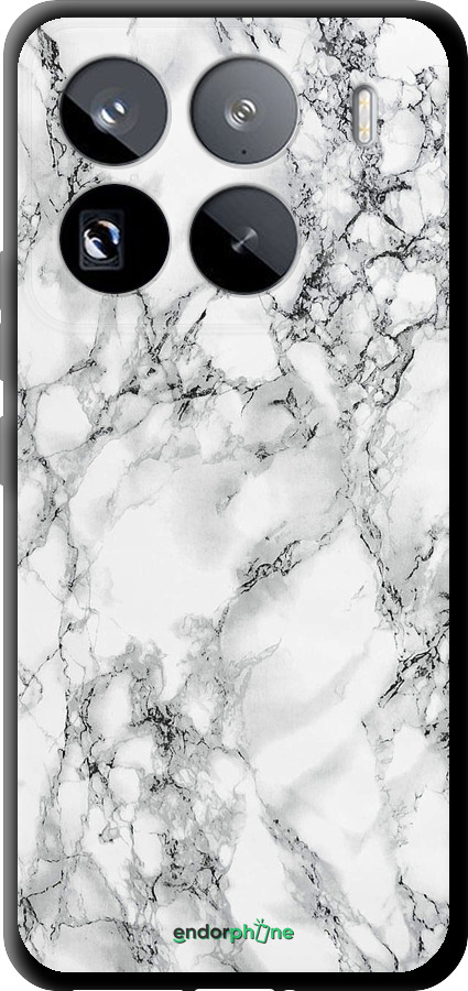TPU чехол Мармур білий для Xiaomi 15 Pro - 4480b-3879 изображение 