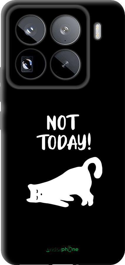 TPU чехол Уставший кот для Xiaomi 15 Pro - 4535b-3879 изображение 