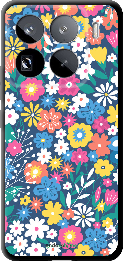 TPU чехол Цветочный фон v4 для Xiaomi 15 Pro - 5494b-3879 изображение 