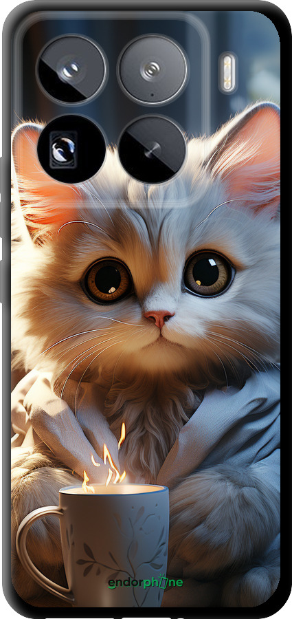 TPU чехол White cat для Xiaomi 15 Pro - 5646b-3879 изображение 