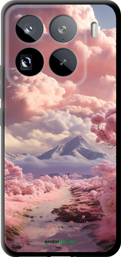 TPU чехол Розовые облака для Xiaomi 15 Pro - 5660b-3879 изображение 