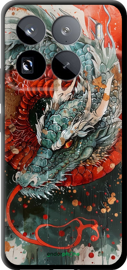 TPU чехол Стихия огня для Xiaomi 15 Pro - 6101b-3879 изображение 