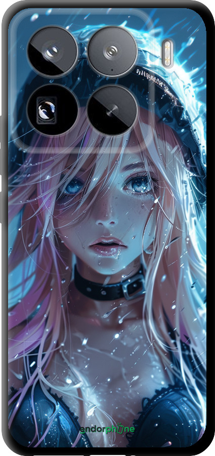 TPU чехол Аниме-дива под дождем для Xiaomi 15 Pro - 6120b-3879 изображение 