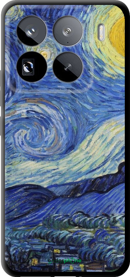 TPU чехол «Зоряна ніч» Вінсента Ван Гога для Xiaomi 15 Pro - 6433b-3879 изображение 