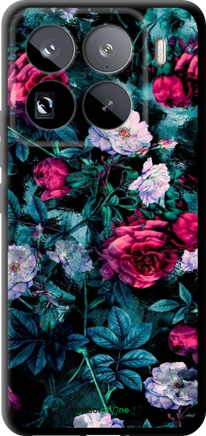 TPU чехол Сад и розы для Xiaomi 15 Pro - 6483b-3879 изображение 