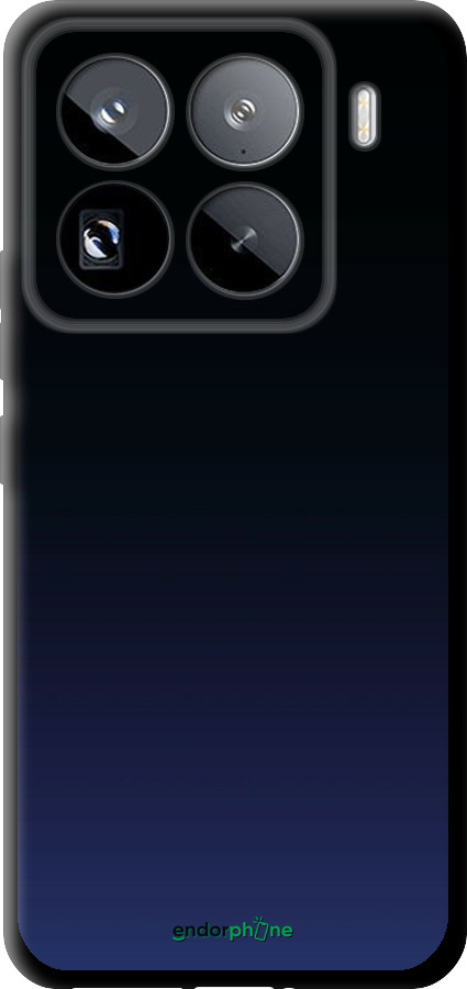 TPU чехол Градиент в тёмно - синем стиле для Xiaomi 15 Pro - 6542b-3879 изображение 
