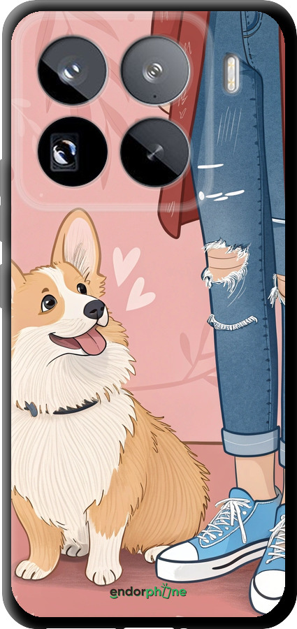 TPU чехол Корги 3 для Xiaomi 15 Pro - 6707b-3879 изображение 