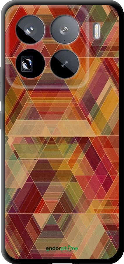 TPU чехол Геометрический узор для Xiaomi 15 Pro - 904b-3879 изображение 